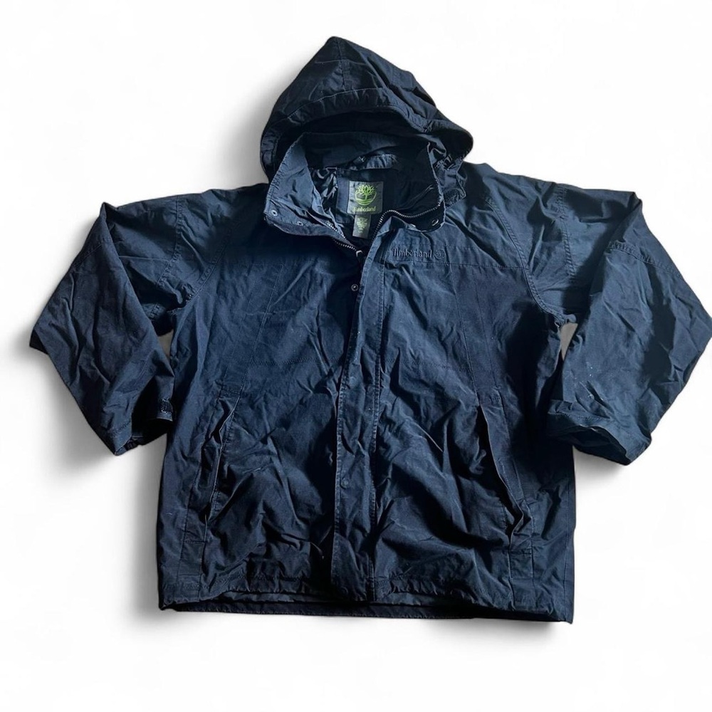 Timberland Vintage men’s black high quality mid season jacket Sz L